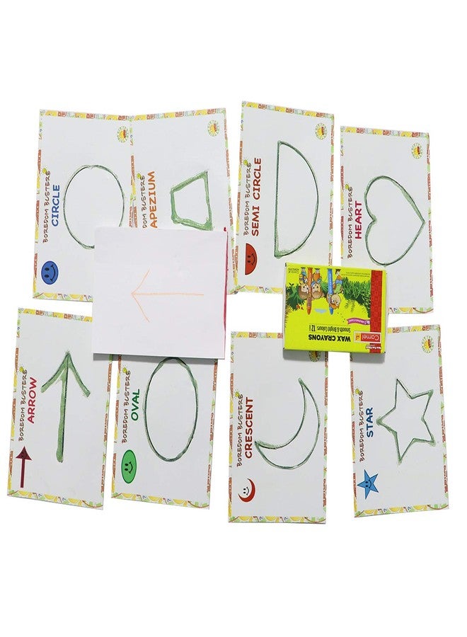 Boredom Busters Busy Bags | Educational DIY Toys for Kids | Crayon Rubbing for Age 2.5 Years Above - Image 2